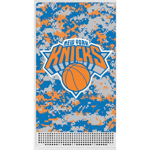 NBA New York Knicks Digi Camo Xbox Series S Console Skin